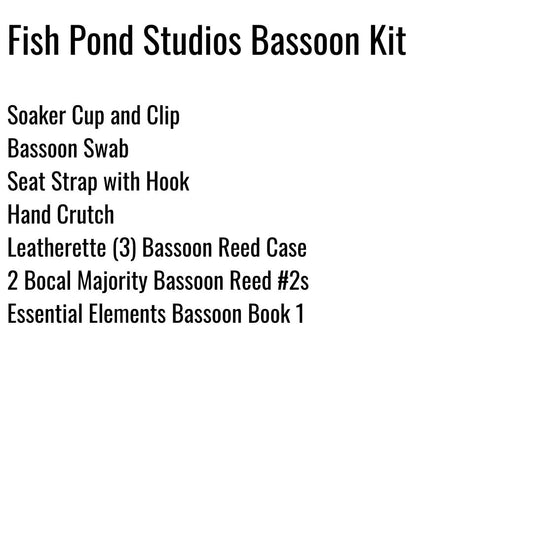 Fish Pond Studios Bassoon Kit