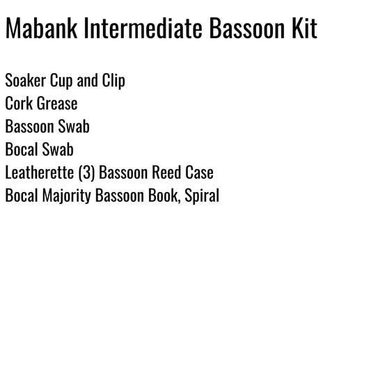 Mabank Intermediate School Bassoon Kit
