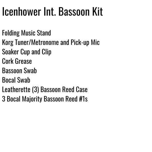 Icenhower Intermediate School Bassoon Kit