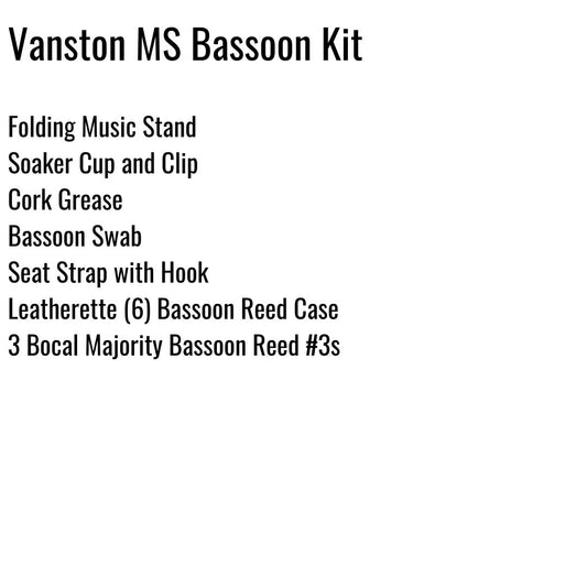 Vanston Middle School Bassoon Kit