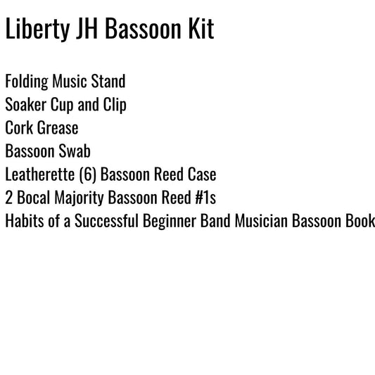 Liberty Junior High Bassoon Kit