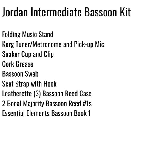 Jordan Intermediate School Bassoon Kit