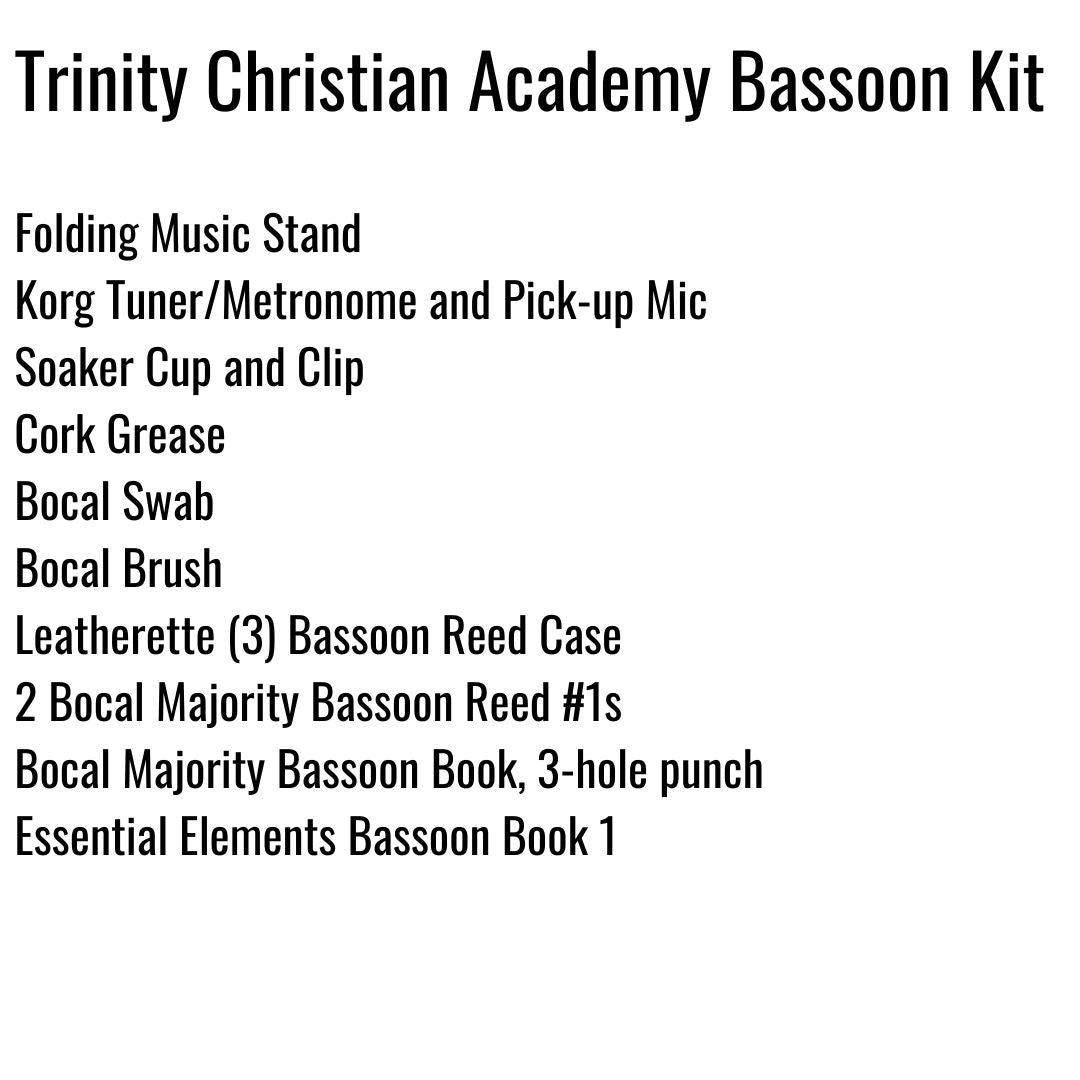 Trinity Christian Academy Bassoon Kit