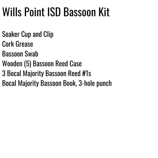 Wills Point ISD Bassoon Kit