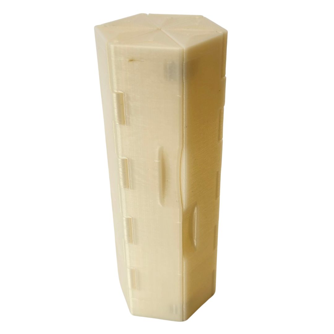 Reeds 'n Stuff Hexagon Oboe Reed Case, Ivory