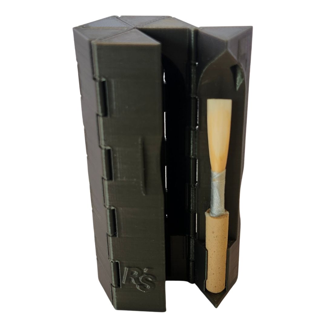 Reeds 'n Stuff Hexagon Oboe Reed Case, Moss