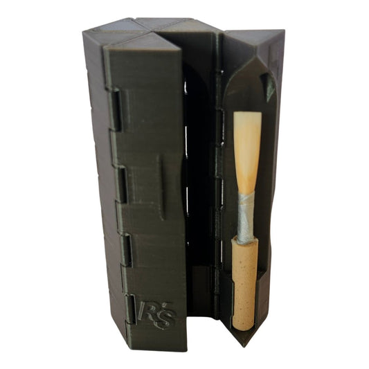 Reeds 'n Stuff Hexagon Oboe Reed Case, Moss