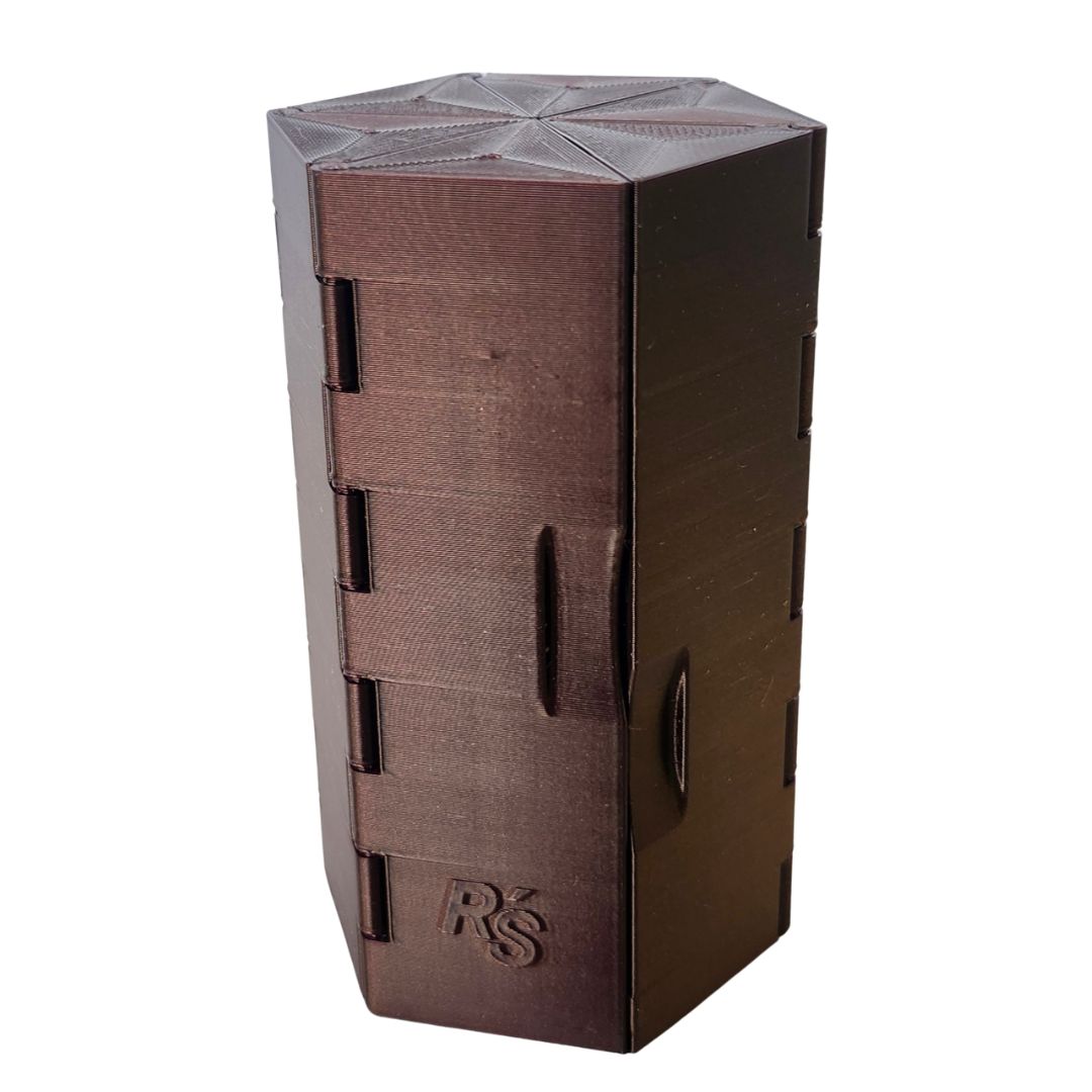 Reeds 'n Stuff Hexagon Bassoon Reed Case, Bronze