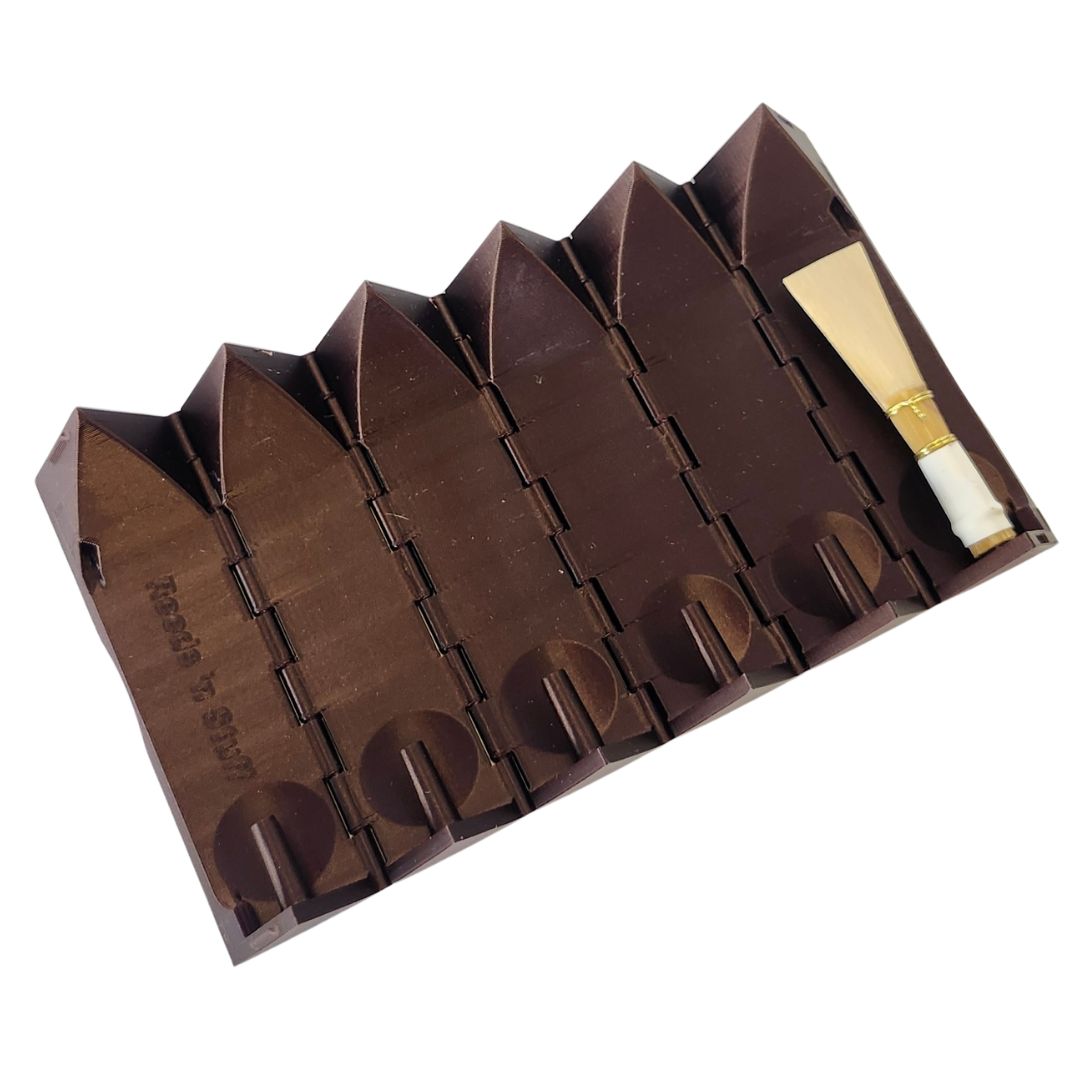 Reeds 'n Stuff Hexagon Bassoon Reed Case, Bronze