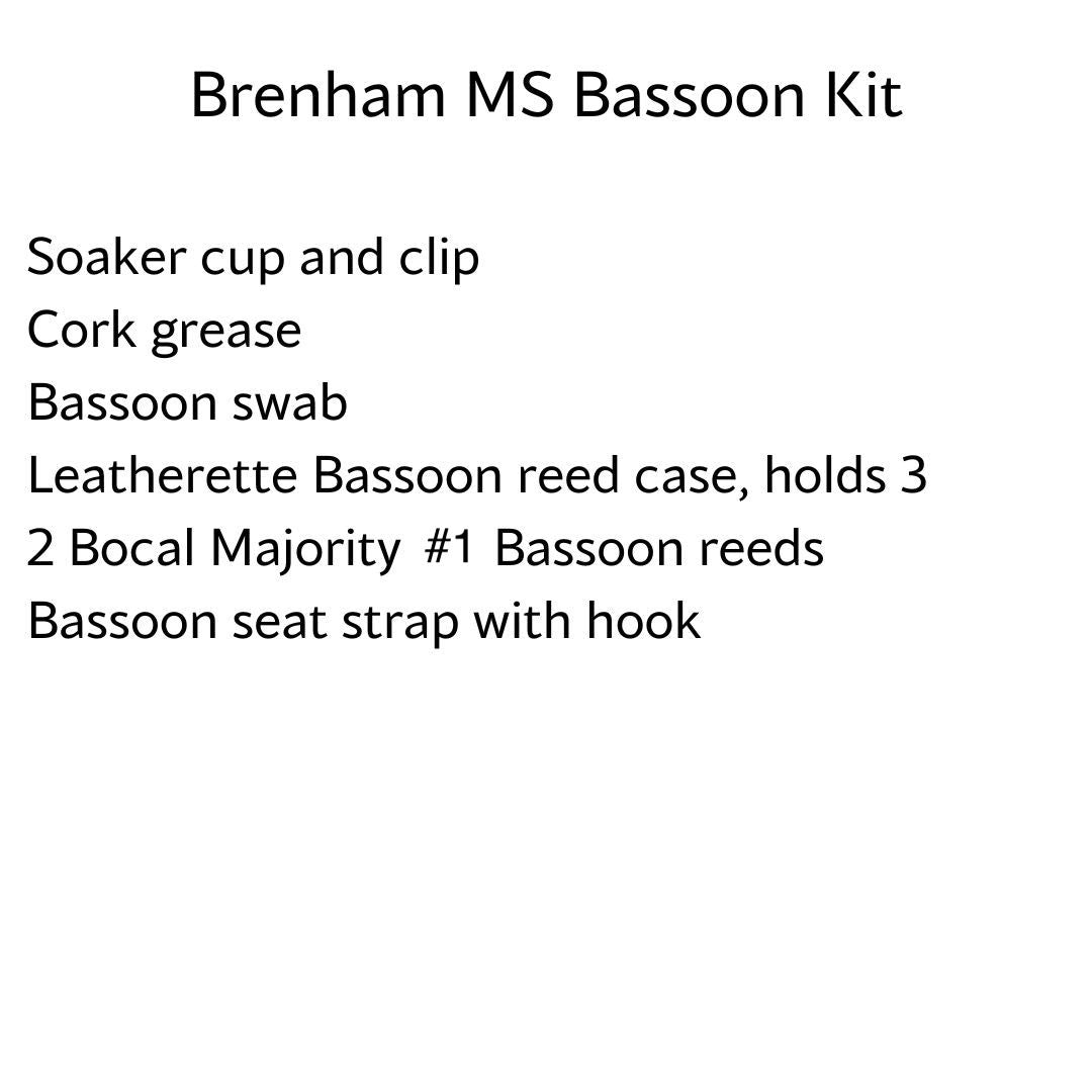 Brenham Middle School Bassoon Kit
