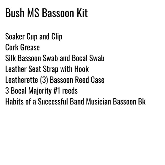 Bush Middle School Bassoon Kit