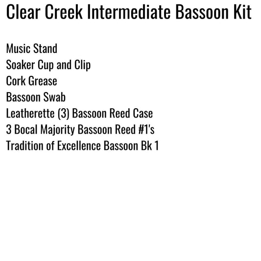 Clear Creek Intermediate School Bassoon Kit
