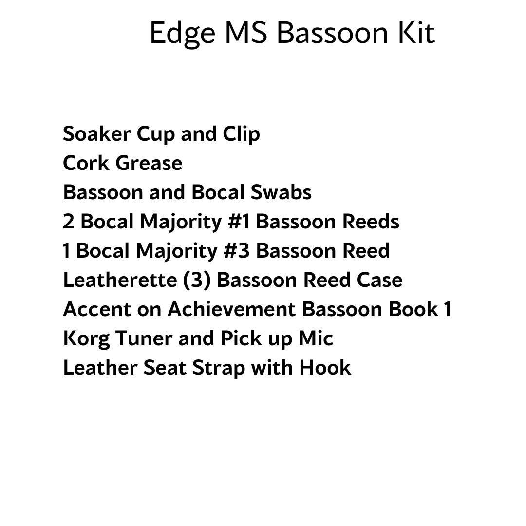 Edge Middle School Bassoon Kit