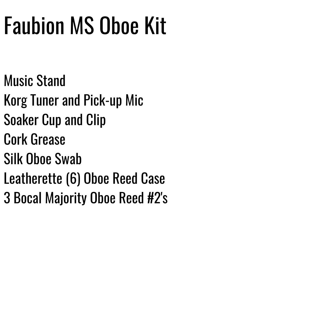 Faubion Middle School Oboe Kit