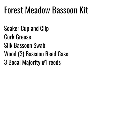 Forest Meadow Middle School Bassoon Kit