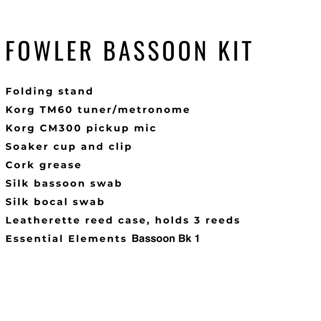 Fowler MS Bassoon Kit