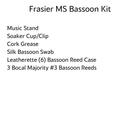 Frasier Middle School Bassoon Kit