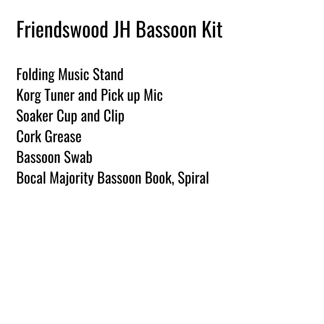 Friendswood Junior High Bassoon Kit