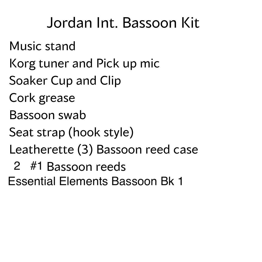 Jordan Intermediate School Bassoon Kit