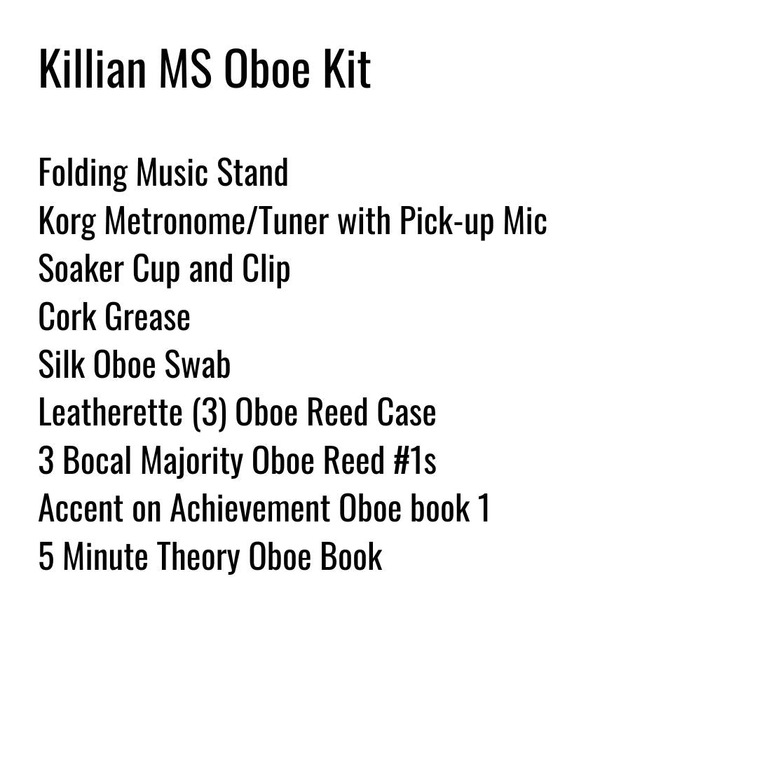 Killian Middle School Oboe Kit