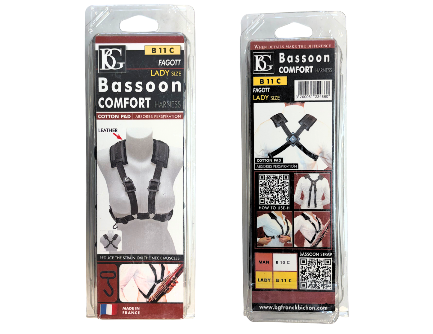 BG Bassoon Comfort Harness Lady Size