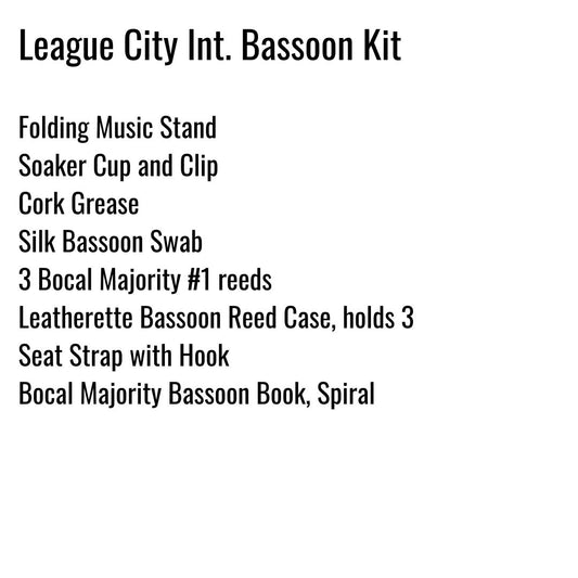 League City Intermediate School Bassoon Kit
