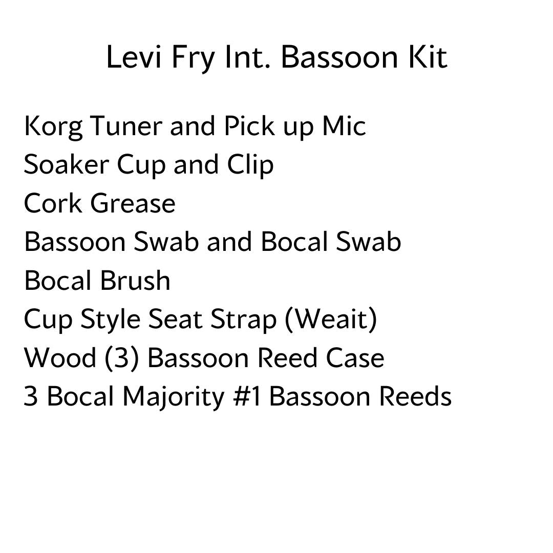 Levi Fry Intermediate School Bassoon Kit