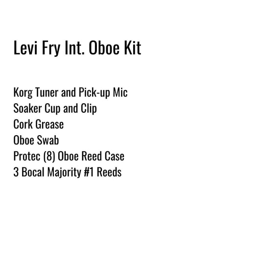Levi Fry Intermediate School Oboe Kit