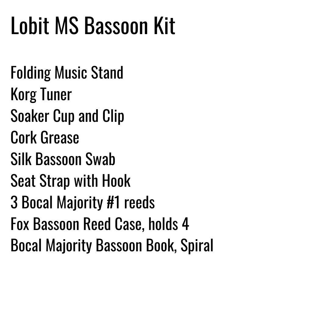 Lobit Middle School Bassoon Kit