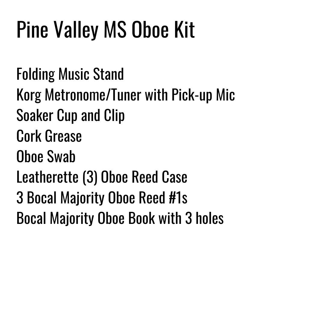 Pine Valley Middle School Oboe Kit