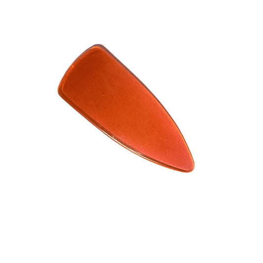 Plastic Bassoon Plaque Transparent Orange