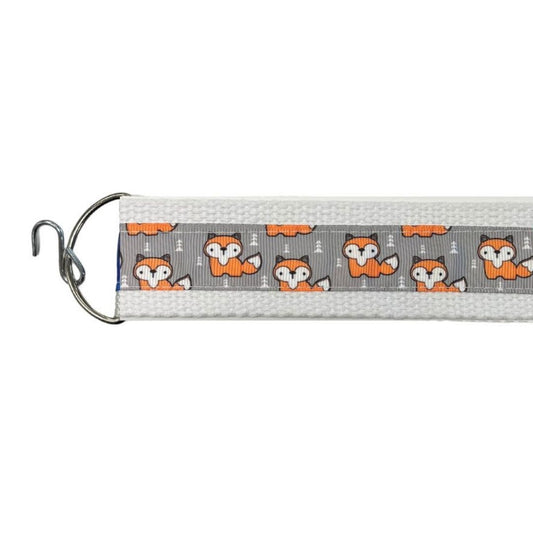 Designer seat straps Foxes