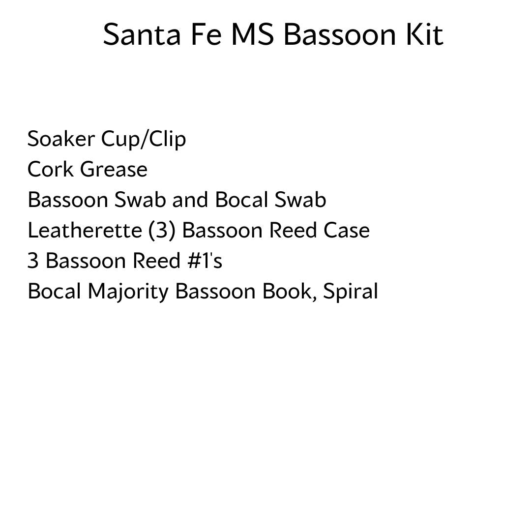 Santa Fe Middle School Bassoon Kit