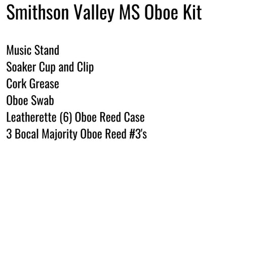 Smithson Valley Middle School Oboe Kit