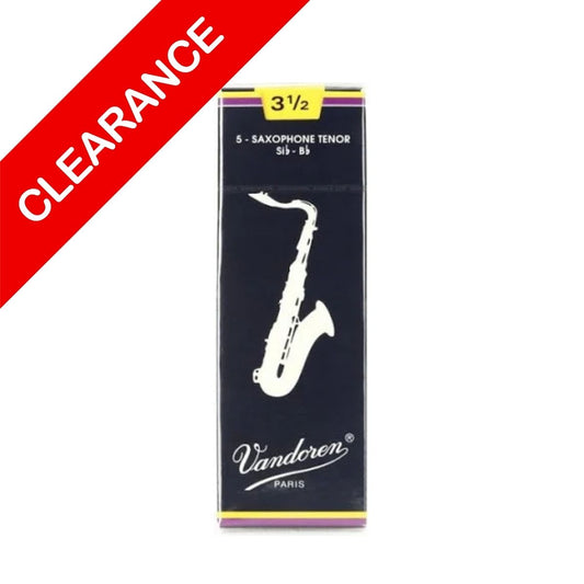 Vandoren Traditional Tenor Sax Reeds (Box of 5)