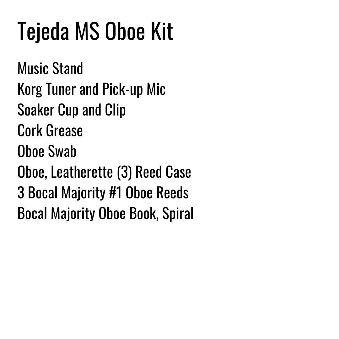 Tejeda Middle School Oboe Kit