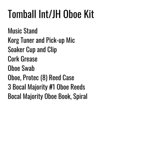 Tomball Intermediate and JH Oboe Kit