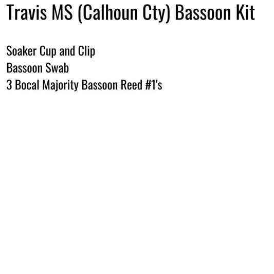 Travis Middle School (CC ISD) Bassoon