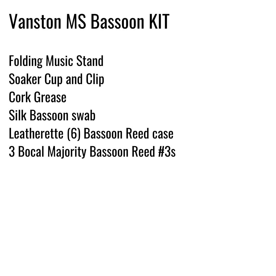 Vanston Middle School Bassoon Kit