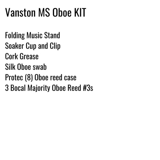 Vanston Middle School Oboe Kit