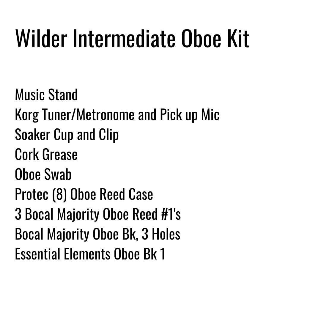 Wilder Intermediate School Oboe Kit