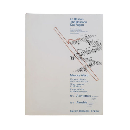 Short Pieces in All Keys, No. 3 & 4 by Allard - Billaudot