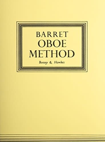 Barrett Oboe Method Original Edition