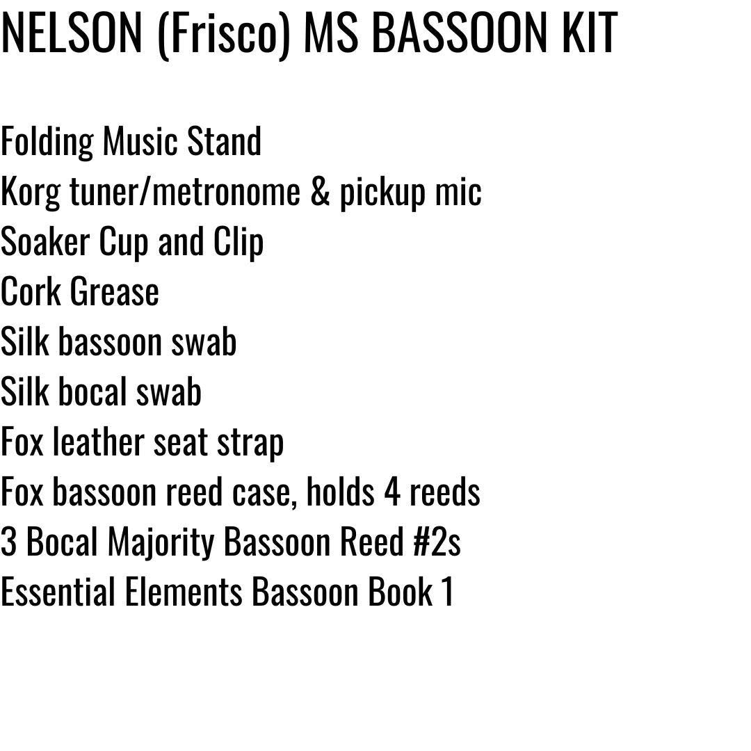 Frisco ISD Bassoon