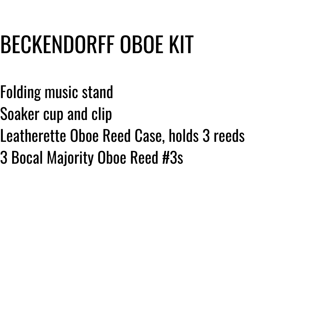 Katy ISD Oboe
