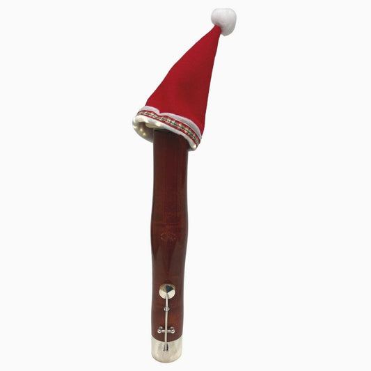 Santa Hat for Bassoon (Large for German Bell) LED Lights