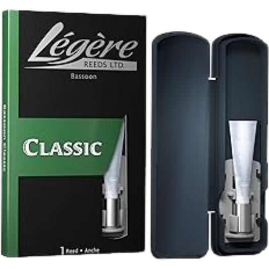 Legere Bassoon Reed Medium Small Aperture