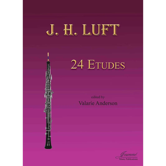 Luft (Anderson) 24 Etudes for Oboe or Saxophone for TMEA All State 2025-2026