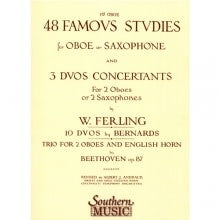 Ferling 48 Famous Studies for Oboe or Saxophone