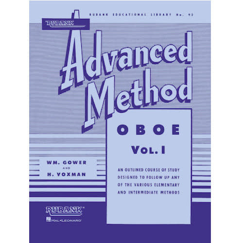 RUBANK ADVANCED METHOD OBOE VOL 1
